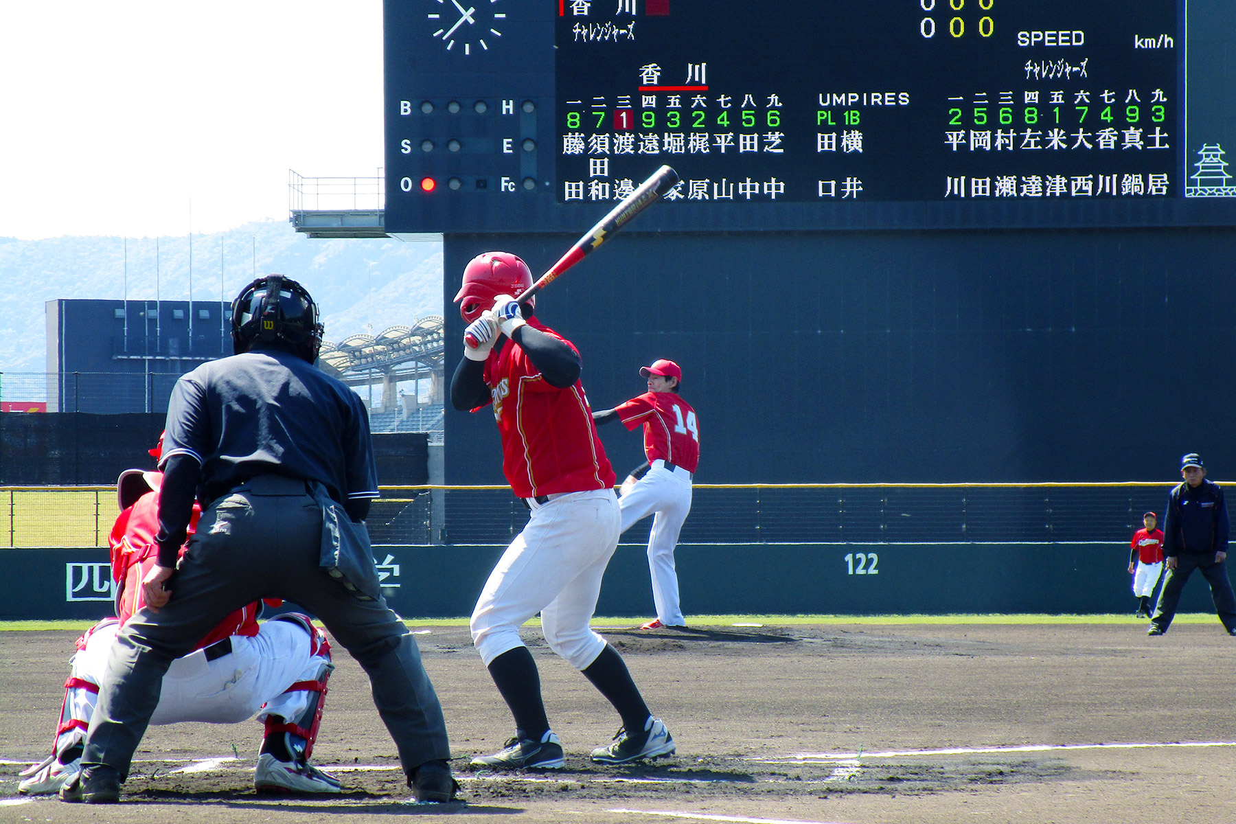 試合でのピッチャーとバッター